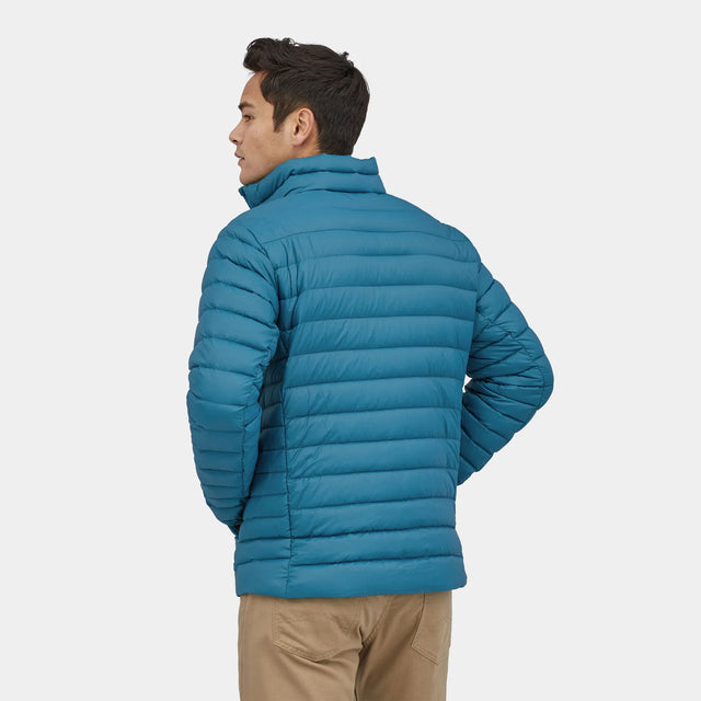 Patagonia Men's Down Sweater Jacket Wavy Blue