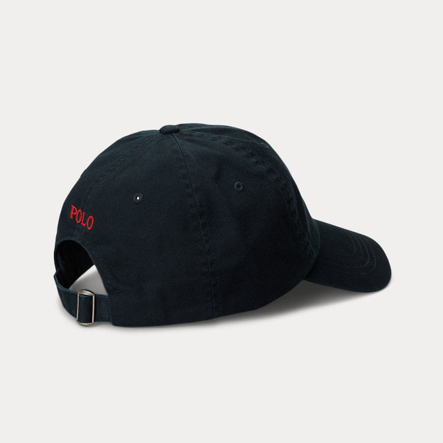 Ralph Lauren Cotton Chino Baseball Cap Black
