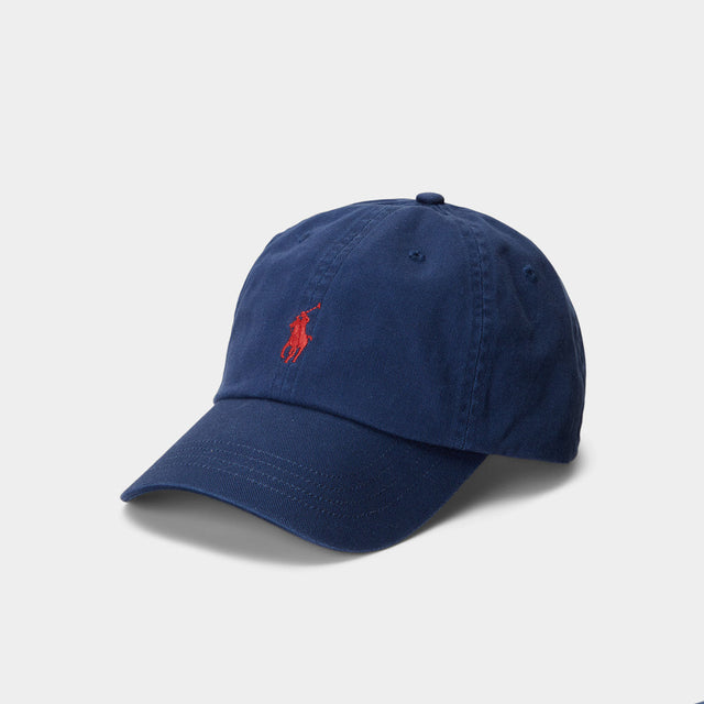 Ralph Lauren Cotton Chino Baseball Cap Navy