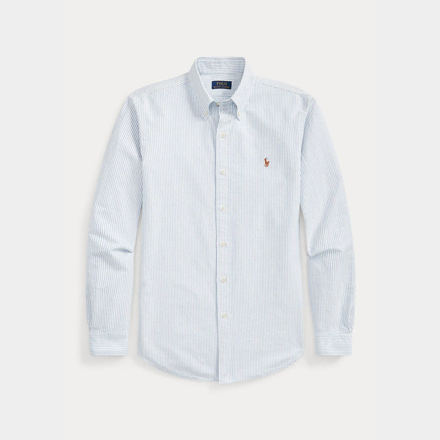 Ralph Lauren Custom Fit Oxford Shirt Blue & White