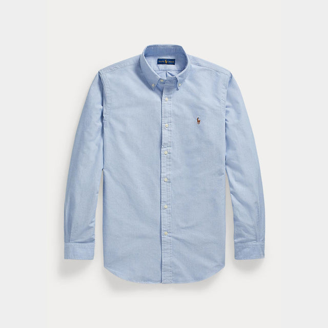 Ralph Lauren Custom Fit Oxford Shirt Blue